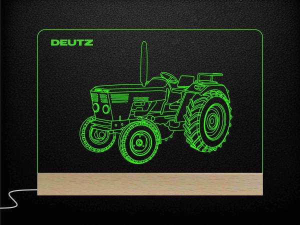 Deutz 4006 ohne Verdeck Traktor LED Schild